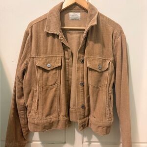 Urban Heritage Tan Corduroy Jean Jacket